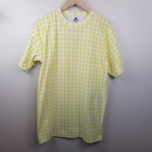 Adidas • Yellow Graphic Tee